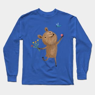 Joyful Bear Long Sleeve T-Shirt